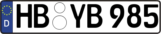 HB-YB985