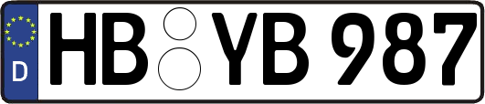 HB-YB987