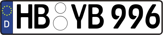HB-YB996