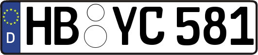 HB-YC581