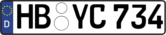 HB-YC734
