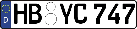 HB-YC747