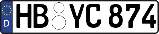 HB-YC874