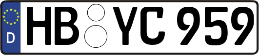 HB-YC959