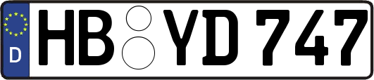 HB-YD747