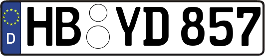 HB-YD857