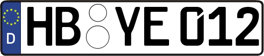 HB-YE012