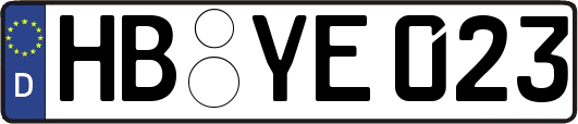 HB-YE023