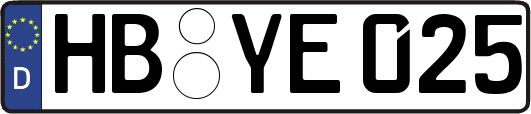HB-YE025