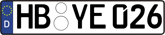 HB-YE026