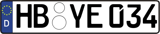 HB-YE034