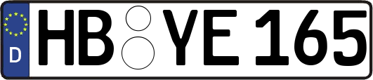 HB-YE165
