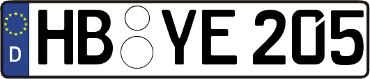 HB-YE205