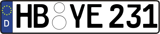 HB-YE231