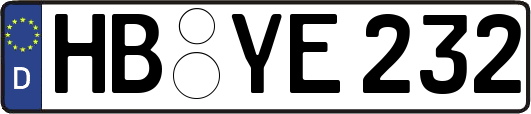 HB-YE232