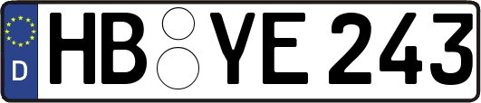 HB-YE243