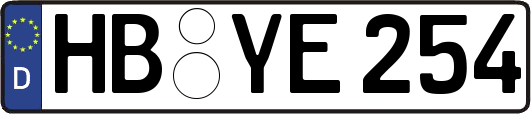 HB-YE254