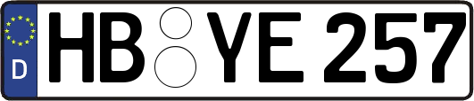 HB-YE257