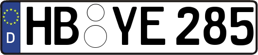 HB-YE285