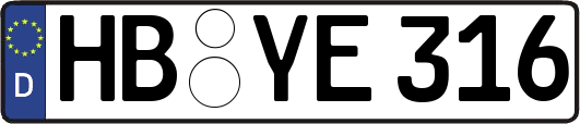 HB-YE316