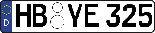 HB-YE325