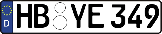 HB-YE349