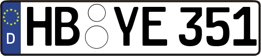 HB-YE351