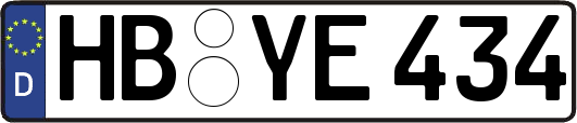 HB-YE434