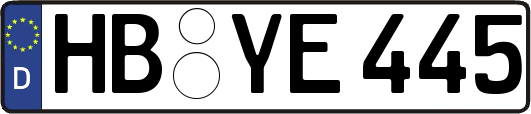 HB-YE445
