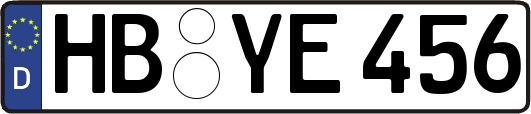 HB-YE456