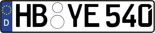 HB-YE540