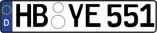 HB-YE551