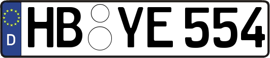 HB-YE554