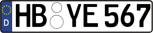 HB-YE567