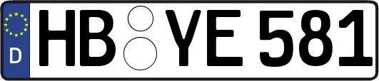 HB-YE581