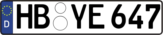 HB-YE647