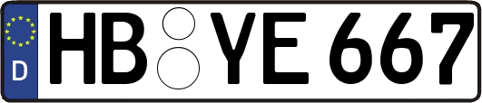 HB-YE667