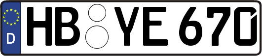 HB-YE670