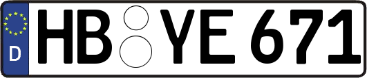 HB-YE671