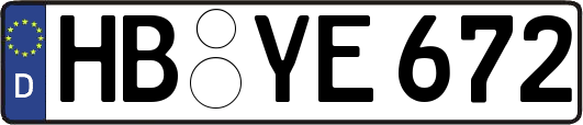 HB-YE672