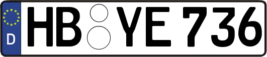 HB-YE736