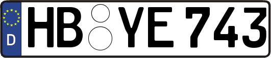 HB-YE743