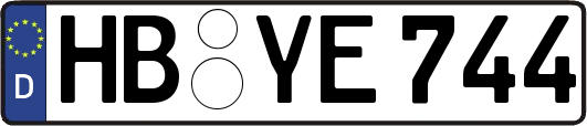 HB-YE744