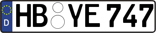 HB-YE747
