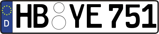HB-YE751