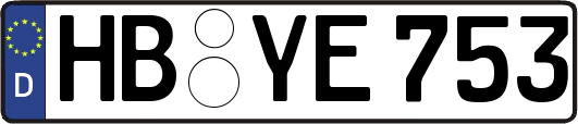 HB-YE753