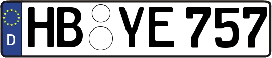 HB-YE757