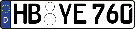 HB-YE760