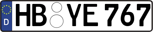 HB-YE767
