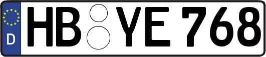 HB-YE768